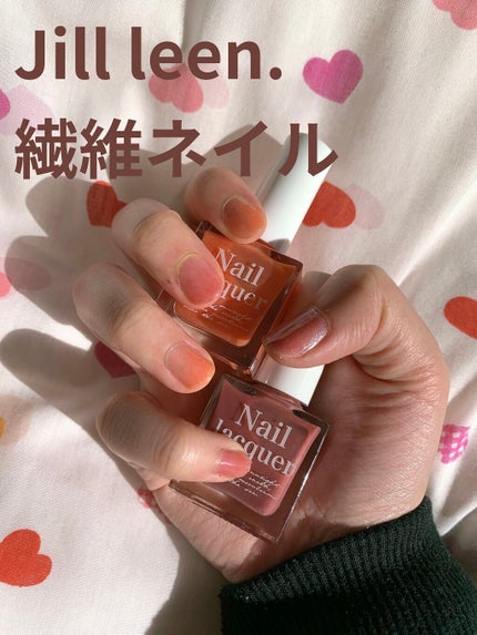 jill leen. 繊維ネイル /jill leen./マニキュアを使ったクチコミ(1枚目)