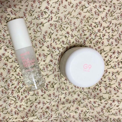 White In Milk Capsule Serum/G9SKIN/美容液を使ったクチコミ(1枚目)