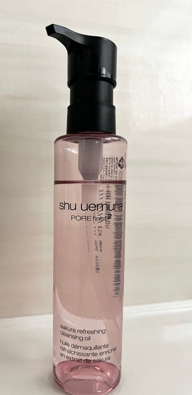 フレッシュ クリア サクラ クレンジング オイル/shu uemura/オイルクレンジングを使ったクチコミ（1枚目）