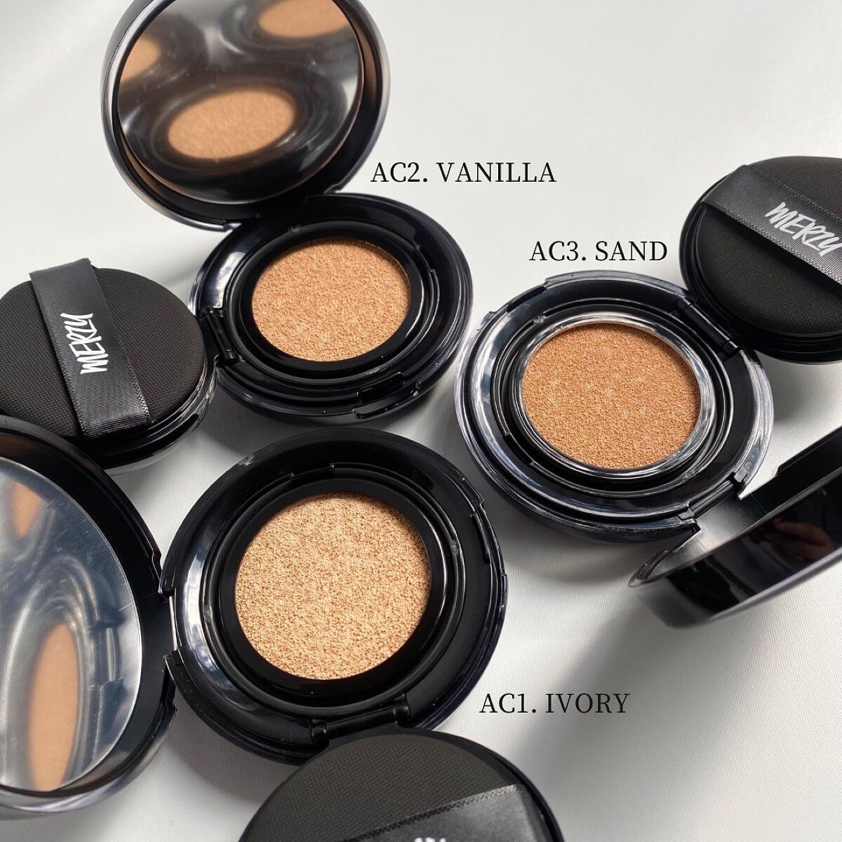 The Airy thin cover Cushion/MERZY/クッションファンデーションを使ったクチコミ（3枚目）