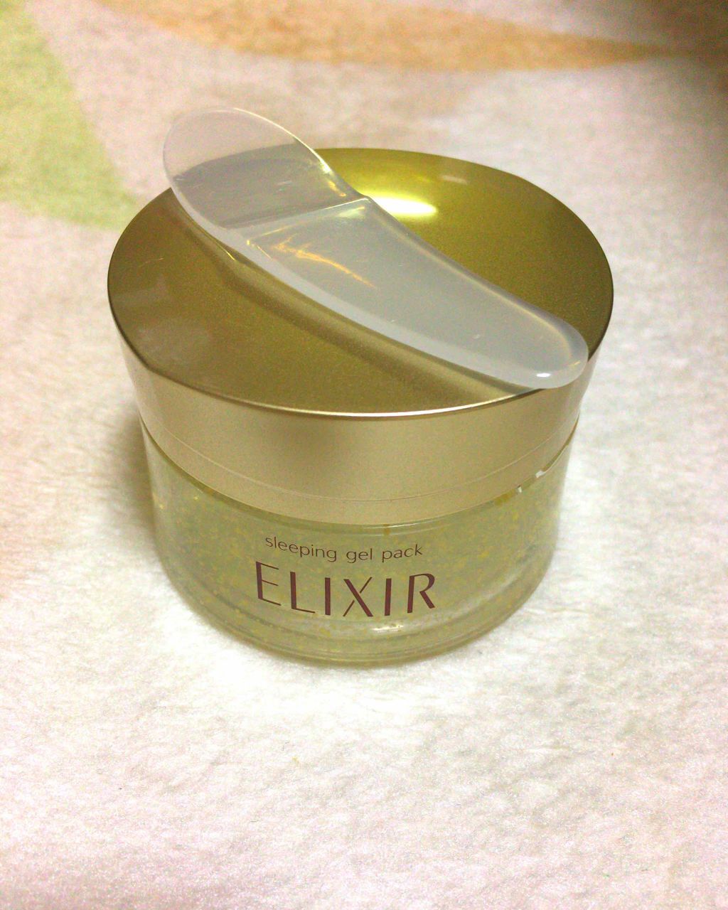シュペリエル スリーピングジェルパック W/エリクシール/フェイスクリームを使ったクチコミ（1枚目）