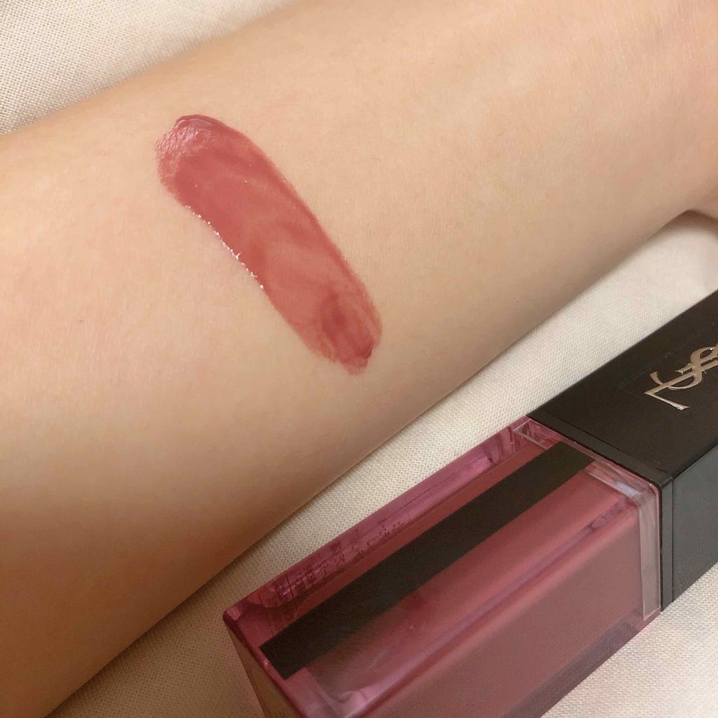 ルージュ ピュールクチュール ヴェルニ ウォーターステイン/YVES SAINT LAURENT BEAUTE/口紅を使ったクチコミ(3枚目)