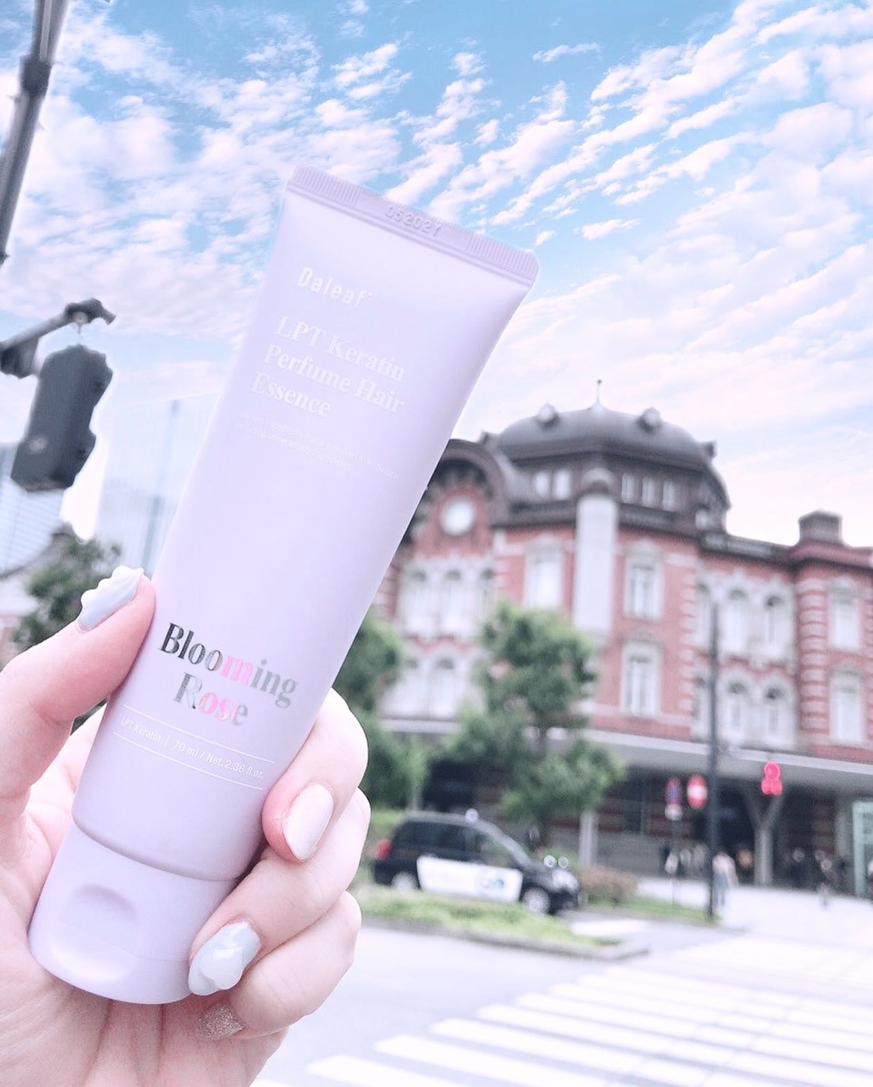 LPT Keratin パフュームヘアエッセンス Blooming Rose/Daleaf/ヘアミルクを使ったクチコミ(1枚目)