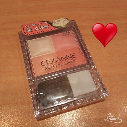 ミックスカラーチーク/CEZANNE/パウダーチークを使ったクチコミ(1枚目)