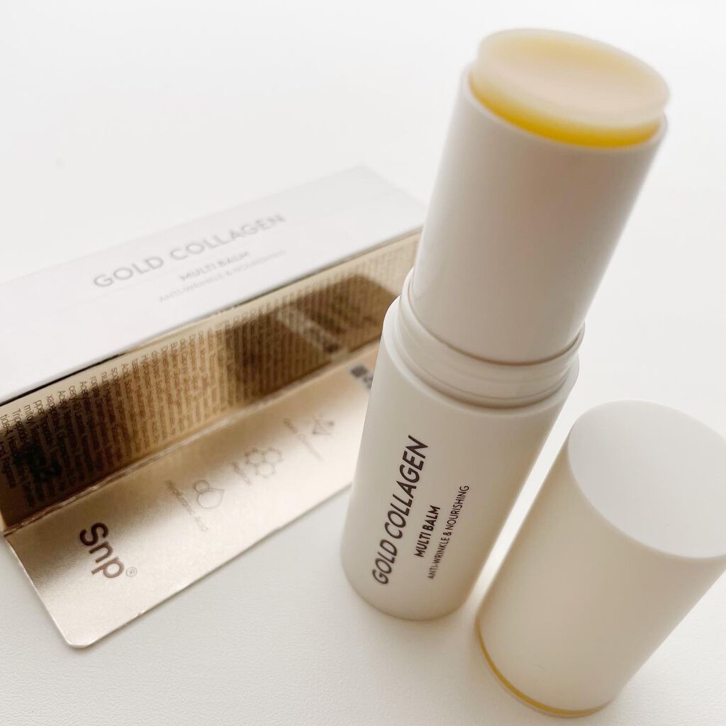 ゴールドコラーゲンマルチバーム/SNP/フェイスバームを使ったクチコミ(2枚目)