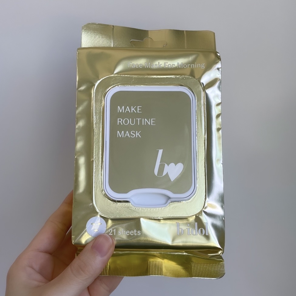 メイクルーティンマスクR/b idol/シートマスク・パックを使ったクチコミ（1枚目）
