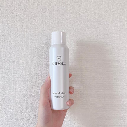 クリスタルホイップ クリスタルホイップ【旧】/SHIRORU/泡洗顔を使ったクチコミ(1枚目)