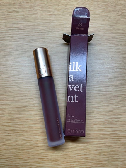 ミルクティーベルベットティント/rom&nd/リップティントを使ったクチコミ(1枚目)