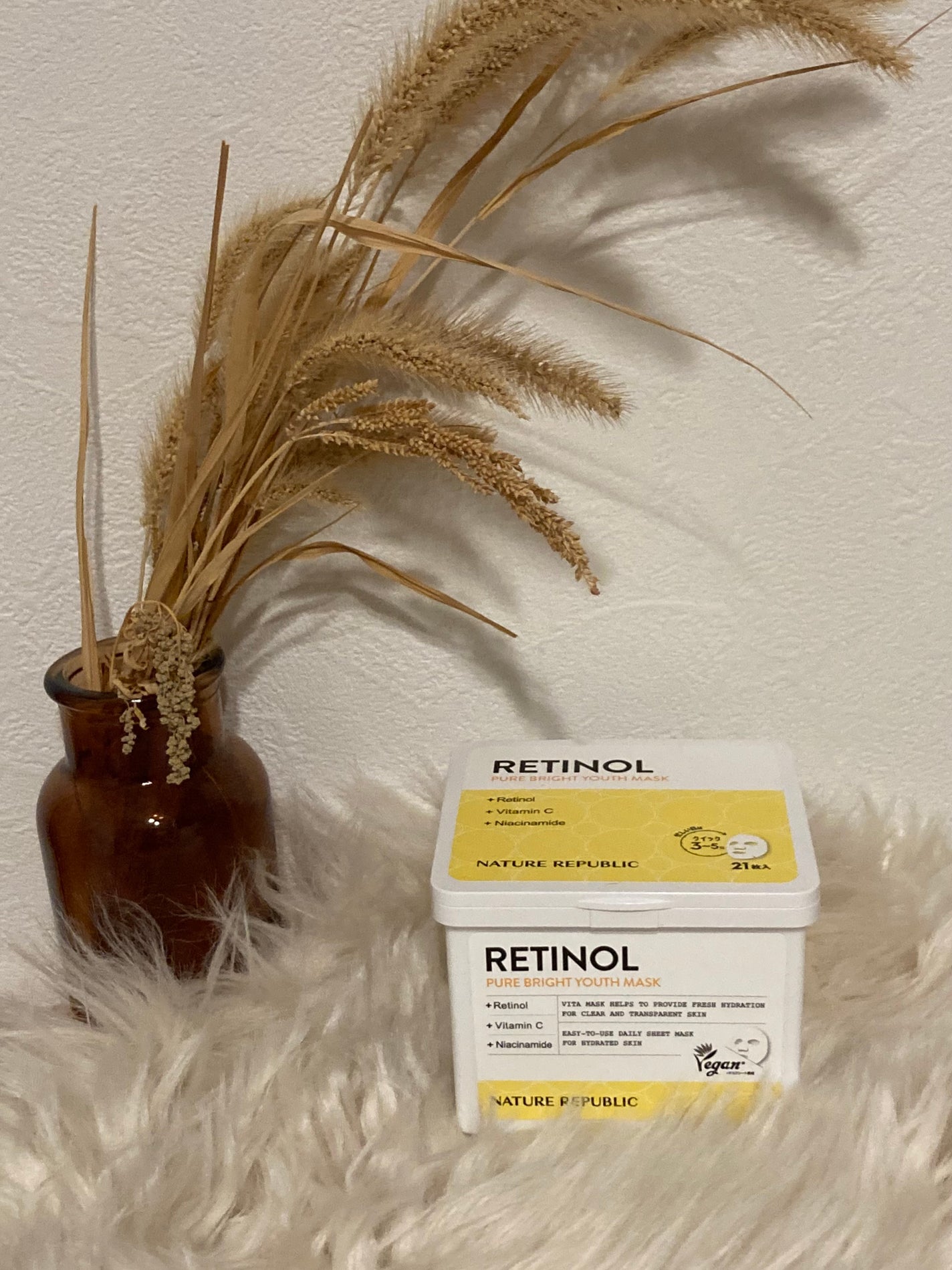 キューブマスク レチノール/ネイチャーリパブリック/シートマスク・パックを使ったクチコミ(1枚目)