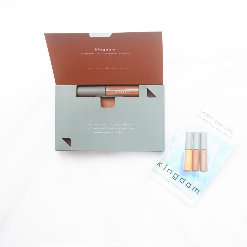 パウダリーリキッドアイブロウ ウルトラキープ /キングダム/リキッドアイブロウを使ったクチコミ(2枚目)