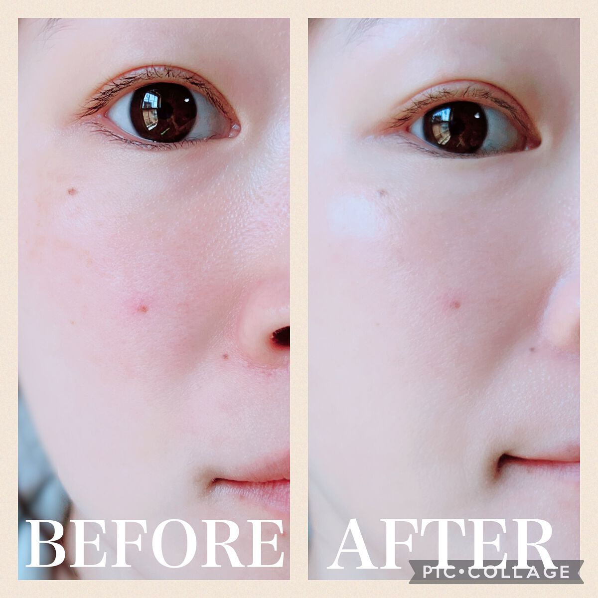 ロングラスティングマットカバークッション N01 Pure Beige/Milk Touch/クッションファンデーションを使ったクチコミ（3枚目）