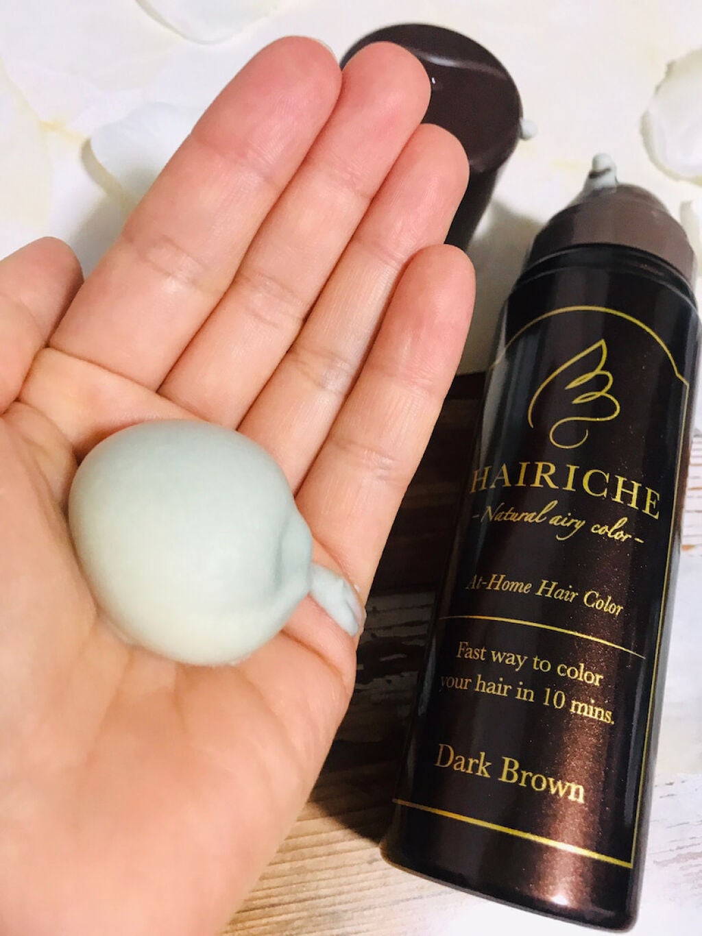 ナチュラルエアリーカラー /HAIRICHE/ヘアカラーを使ったクチコミ(1枚目)