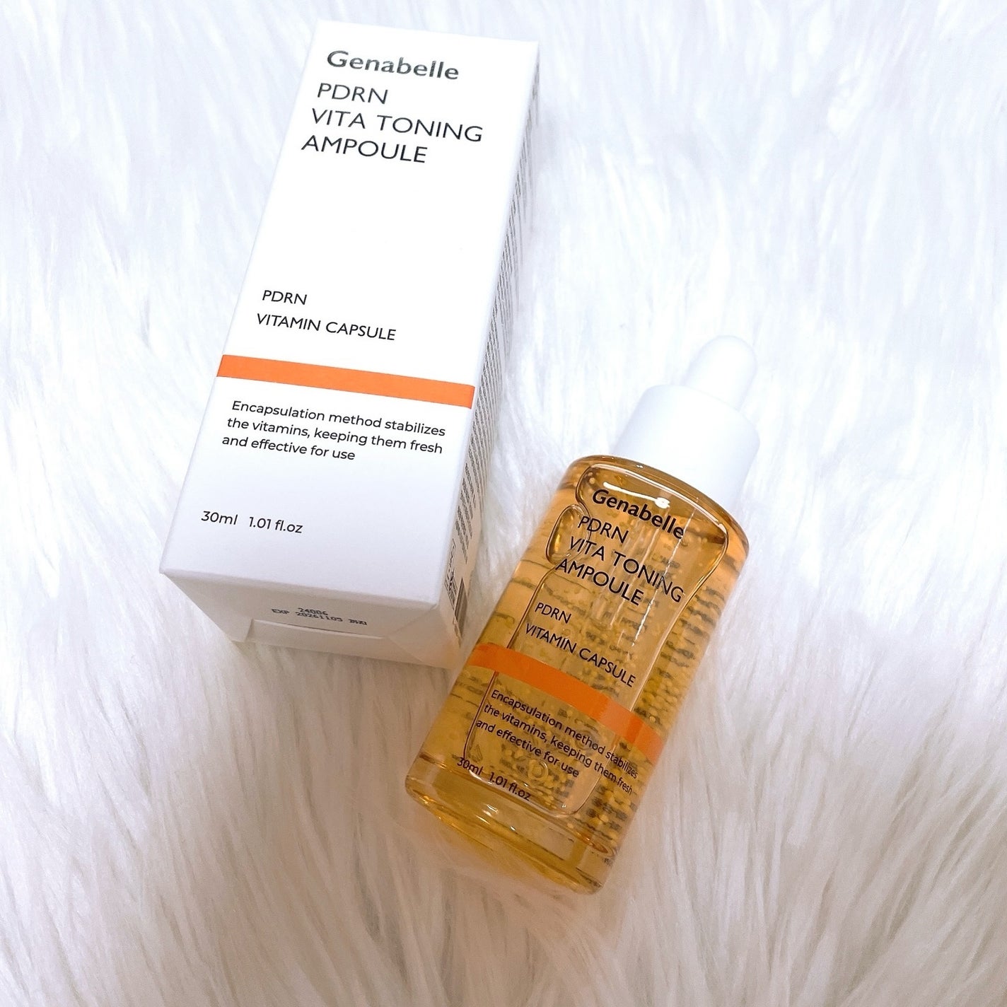 PDRNビタトーニングアンプル/Genabelle/美容液を使ったクチコミ(5枚目)