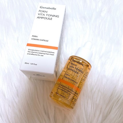 PDRNビタトーニングアンプル/Genabelle/美容液を使ったクチコミ(5枚目)