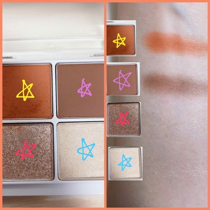 THE アイパレR/b idol/アイシャドウパレットを使ったクチコミ(3枚目)