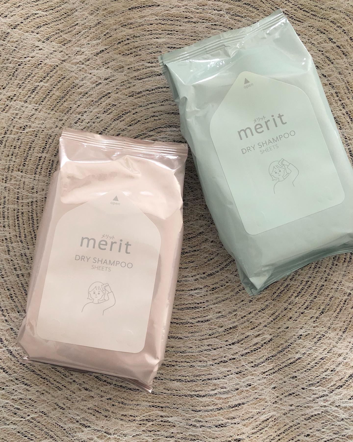 メリット ドライシャンプーシート すっきり爽快タイプ/メリット/ドライシャンプーを使ったクチコミ（2枚目）