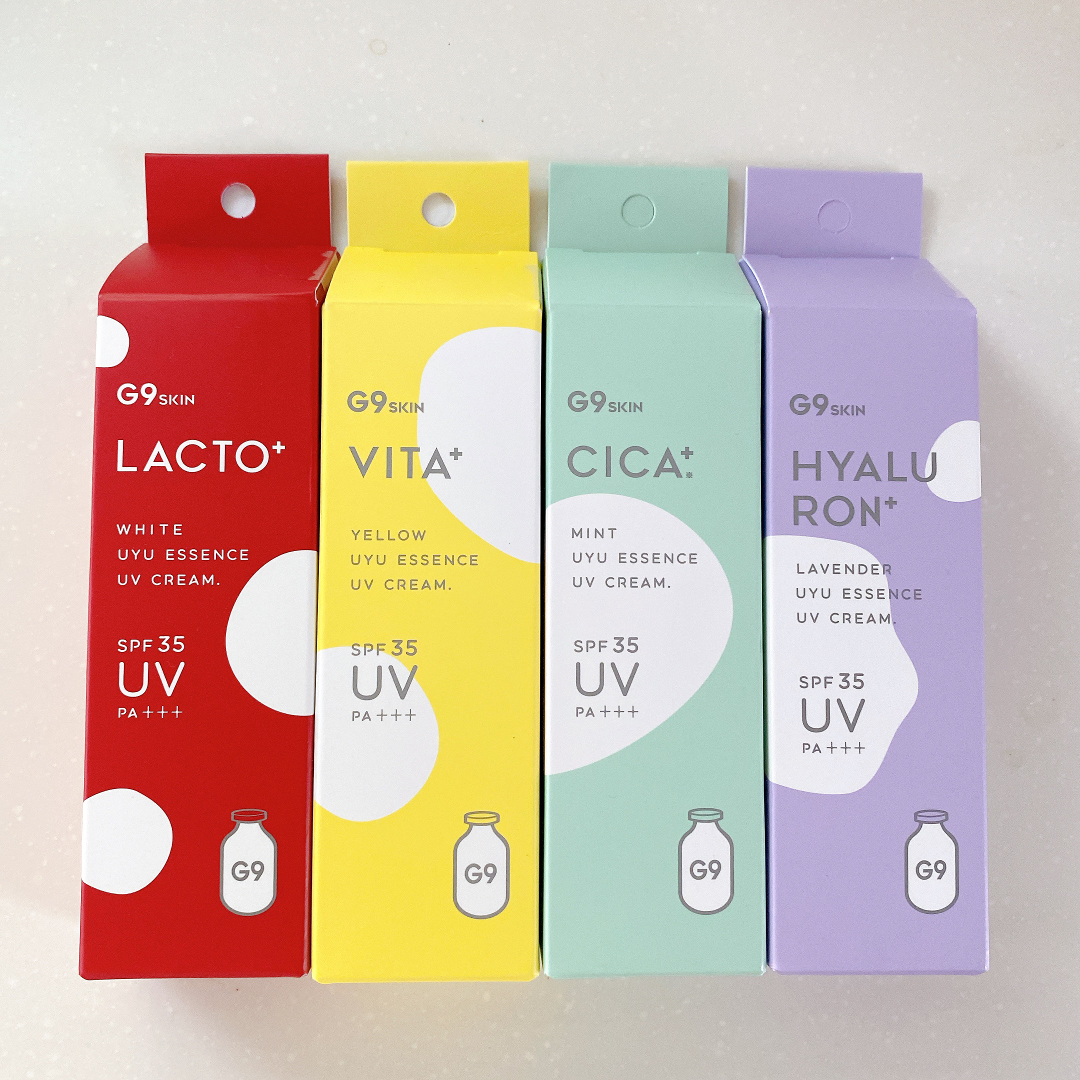 ウユエッセンス UVクリーム/G9SKIN/日焼け止めクリームを使ったクチコミ（1枚目）