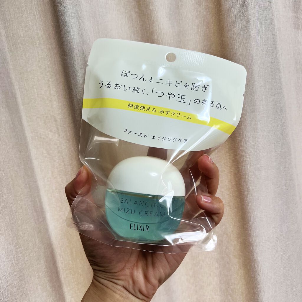  エリクシール ルフレ バランシング みずクリーム/エリクシール/フェイスクリームを使ったクチコミ（3枚目）