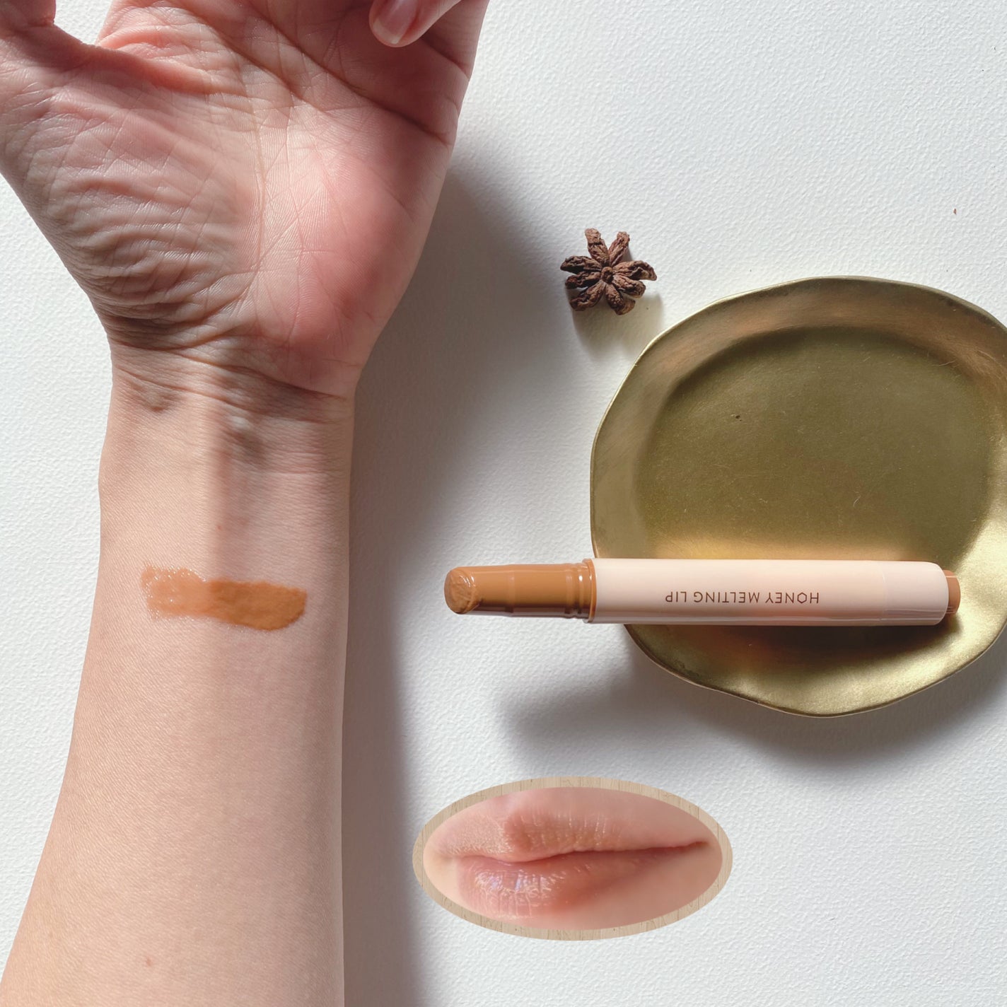 ハニーメルティングリップ/ネイチャーリパブリック/口紅を使ったクチコミ(3枚目)