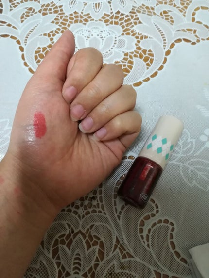 カクテルシェイクティント/ベビーピンク/リップティントを使ったクチコミ(4枚目)