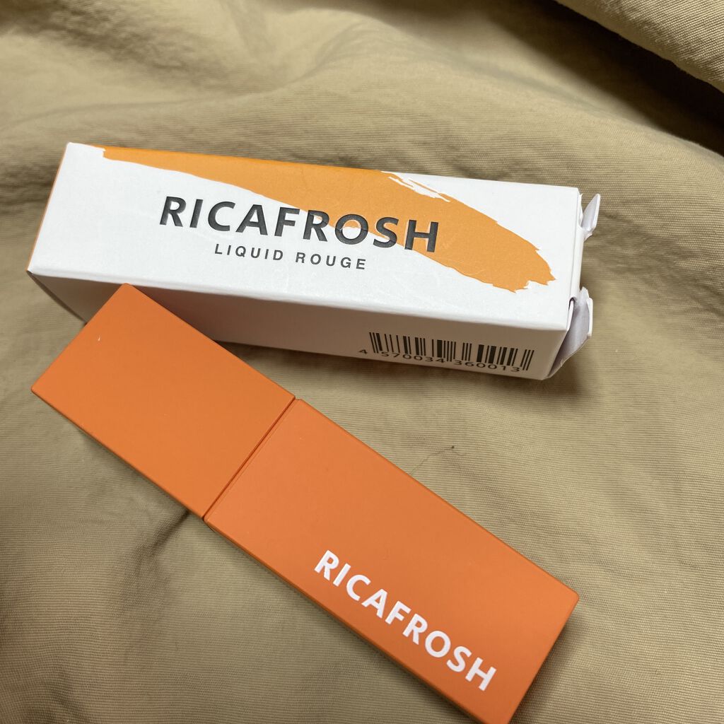 ジューシーリブティント/RICAFROSH/リップティントを使ったクチコミ（2枚目）