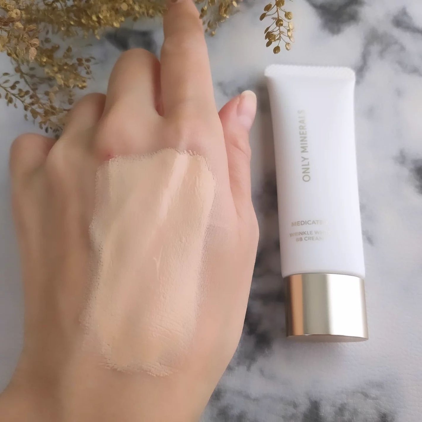 薬用 リンクルホワイトBBクリーム/ONLY MINERALS/BBクリームを使ったクチコミ(5枚目)