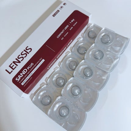 サンドシリーズ/LENSSIS/カラーコンタクトレンズを使ったクチコミ(7枚目)