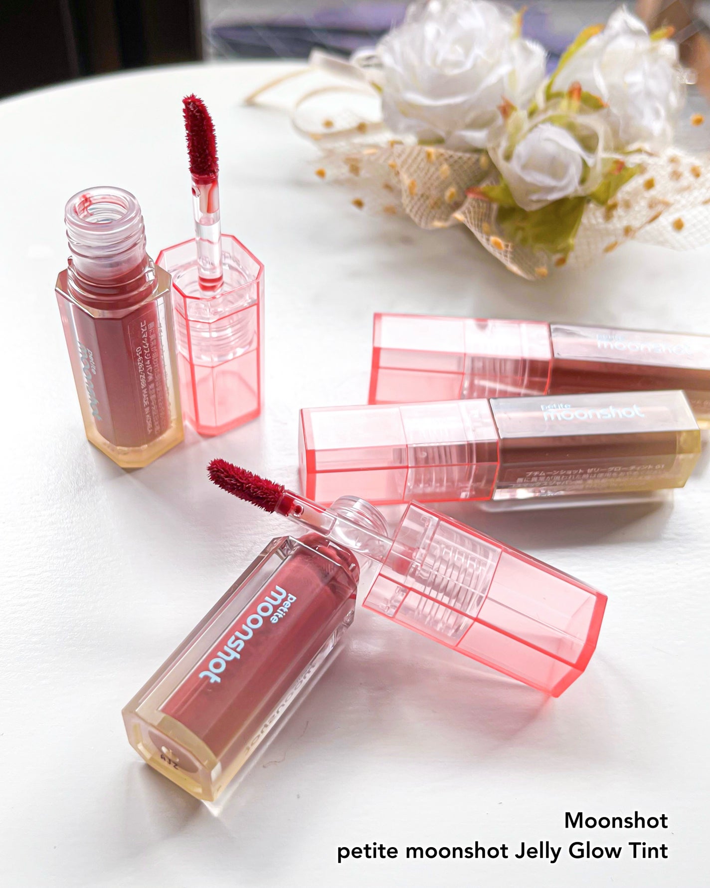 プチムーンショットジェリーグロウティント/moonshot/リップティントを使ったクチコミ(8枚目)