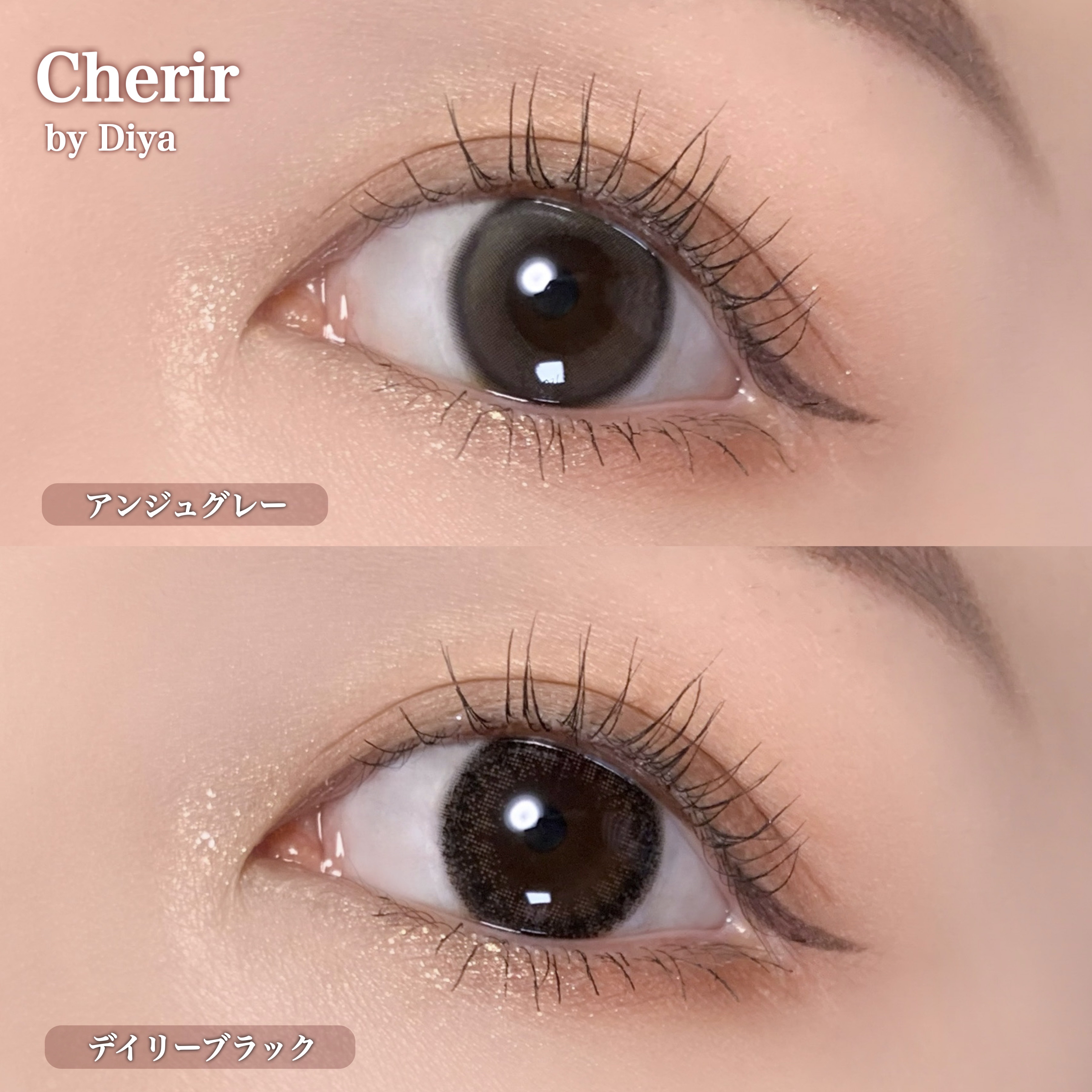 Cherir by Diya（シェリールbyダイヤ）/Diya/２週間（２WEEKS）カラコンを使ったクチコミ（2枚目）
