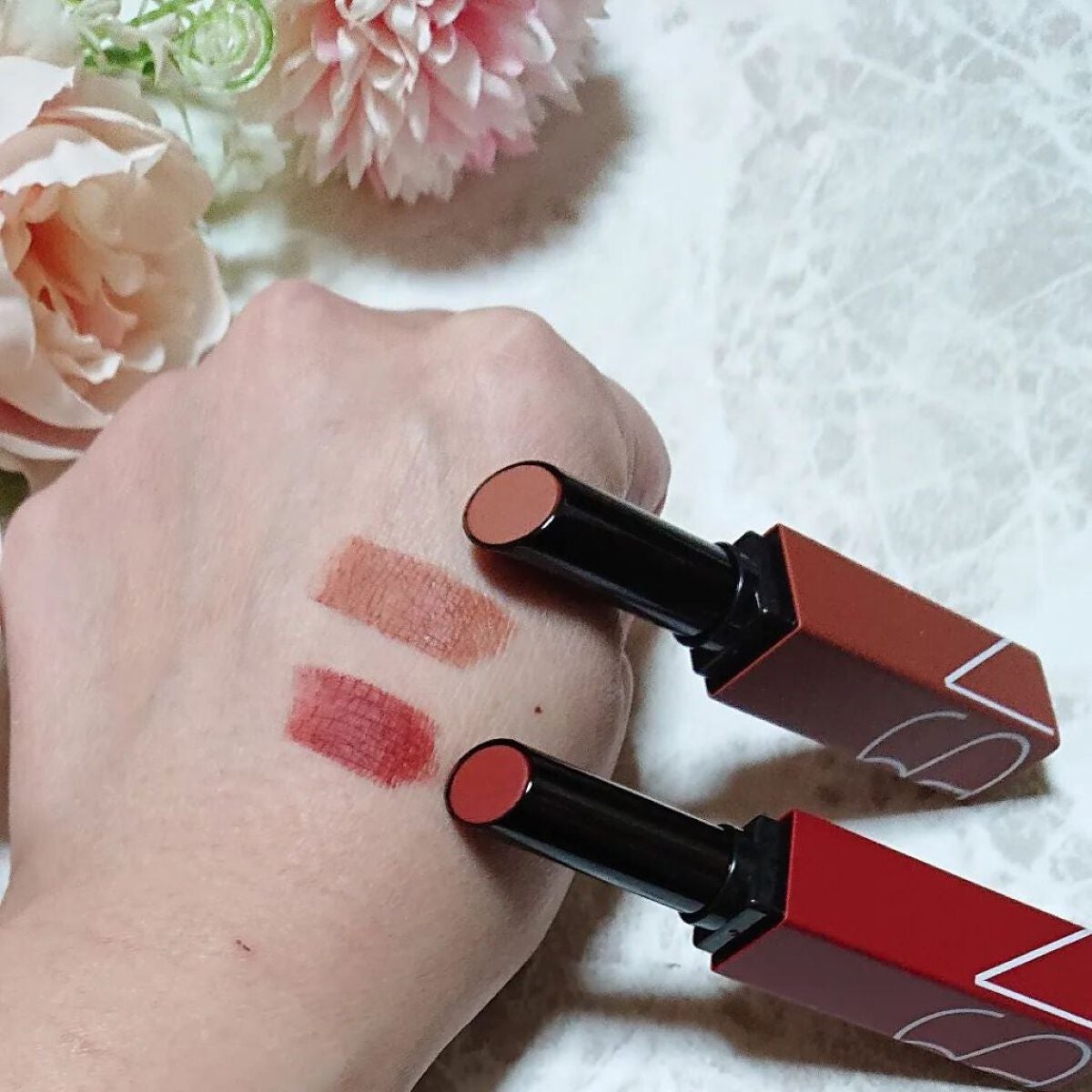 パワーマット リップスティック/NARS/口紅を使ったクチコミ(5枚目)