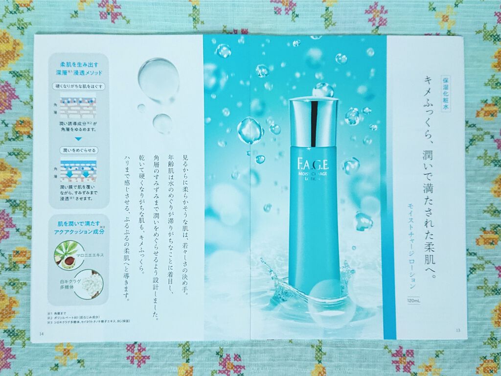 エファージュ　モイストチャージローション120ml