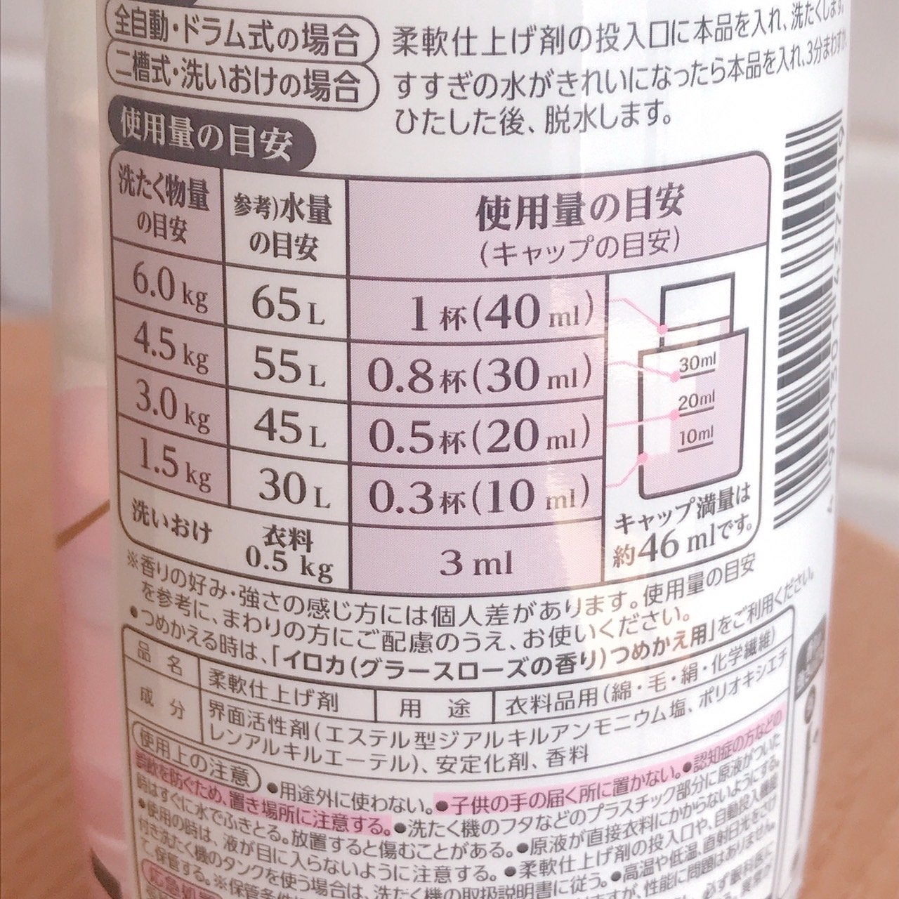 プレミアム柔軟剤 IROKA グラースローズの香り/IROKA/柔軟剤を使ったクチコミ(5枚目)