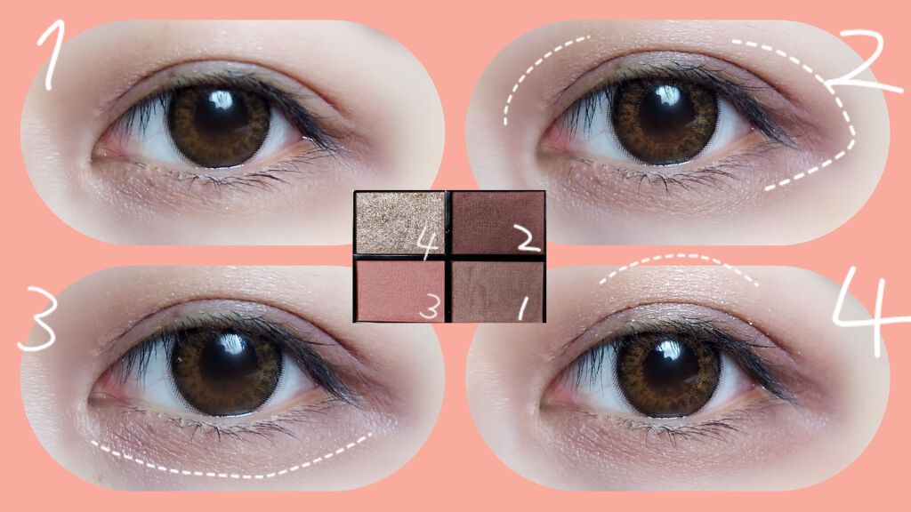 ミネラルクラッシィシャドー/エトヴォス/アイシャドウパレットを使ったクチコミ(3枚目)