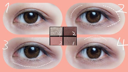 ミネラルクラッシィシャドー/エトヴォス/アイシャドウパレットを使ったクチコミ(3枚目)