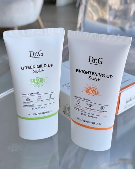 ブライトニングアップサンプラス/Dr.G/日焼け止めクリームを使ったクチコミ(8枚目)