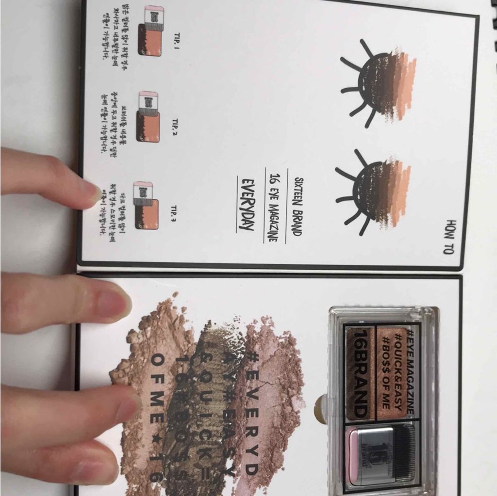 16 EYE MAGAZINE/16BRAND/アイシャドウパレットを使ったクチコミ（2枚目）