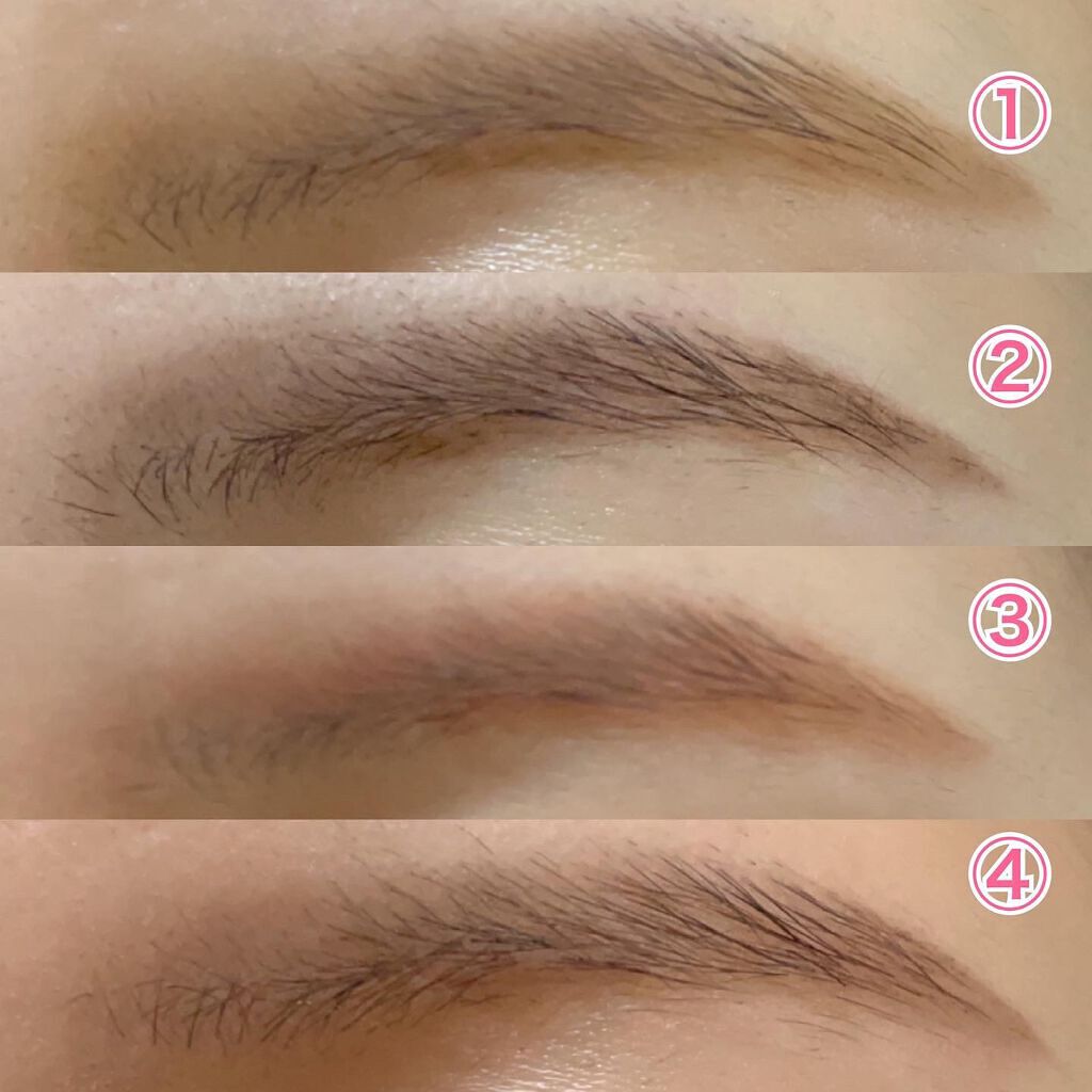 アイブロウキーパー 03 アッシュピンク/コフレドール/パウダーアイブロウを使ったクチコミ（2枚目）