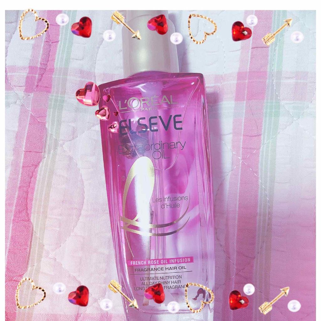 エクストラオーディナリー オイル ローズインフュージョン/ロレアル パリ/ヘアオイルを使ったクチコミ(1枚目)