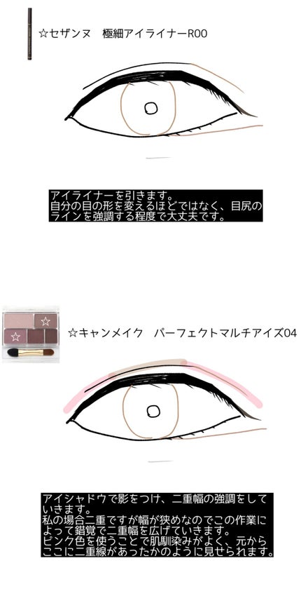 パーフェクトマルチアイズ/キャンメイク/アイシャドウパレットを使ったクチコミ(4枚目)