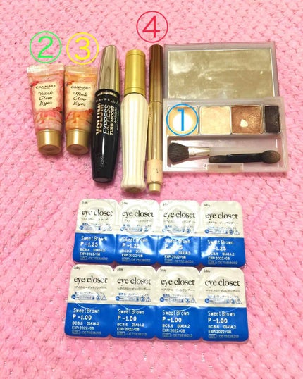 シャインコントラストアイズ/テスティモ/アイシャドウパレットを使ったクチコミ(1枚目)