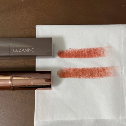 メルティールミナスルージュ(ティントタイプ)/キャンメイク/リップティントを使ったクチコミ(5枚目)