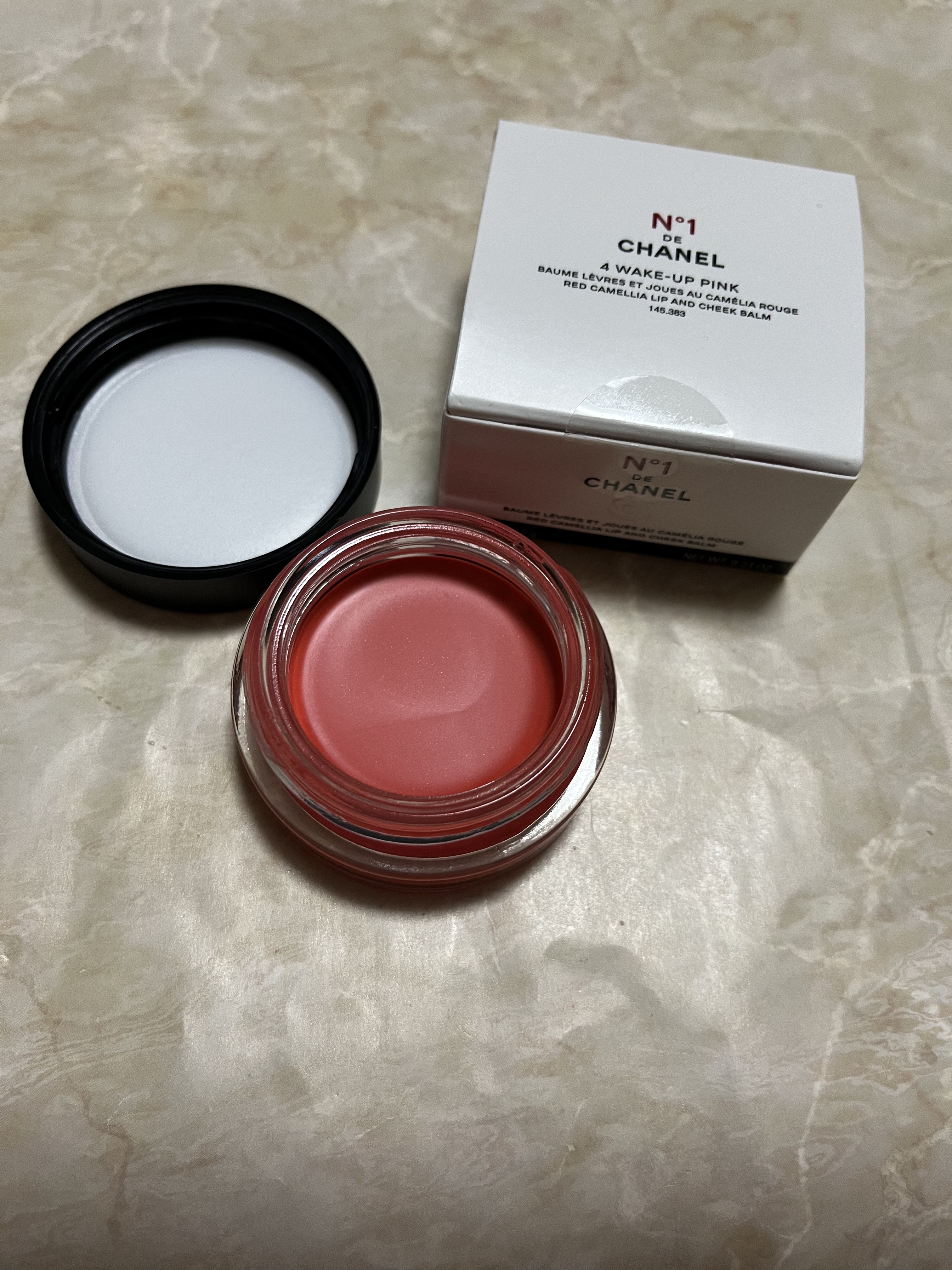  リップ＆チーク ボーム N°1 ドゥ シャネル 4 ウェイクアップ ピンク/CHANEL/口紅を使ったクチコミ（3枚目）