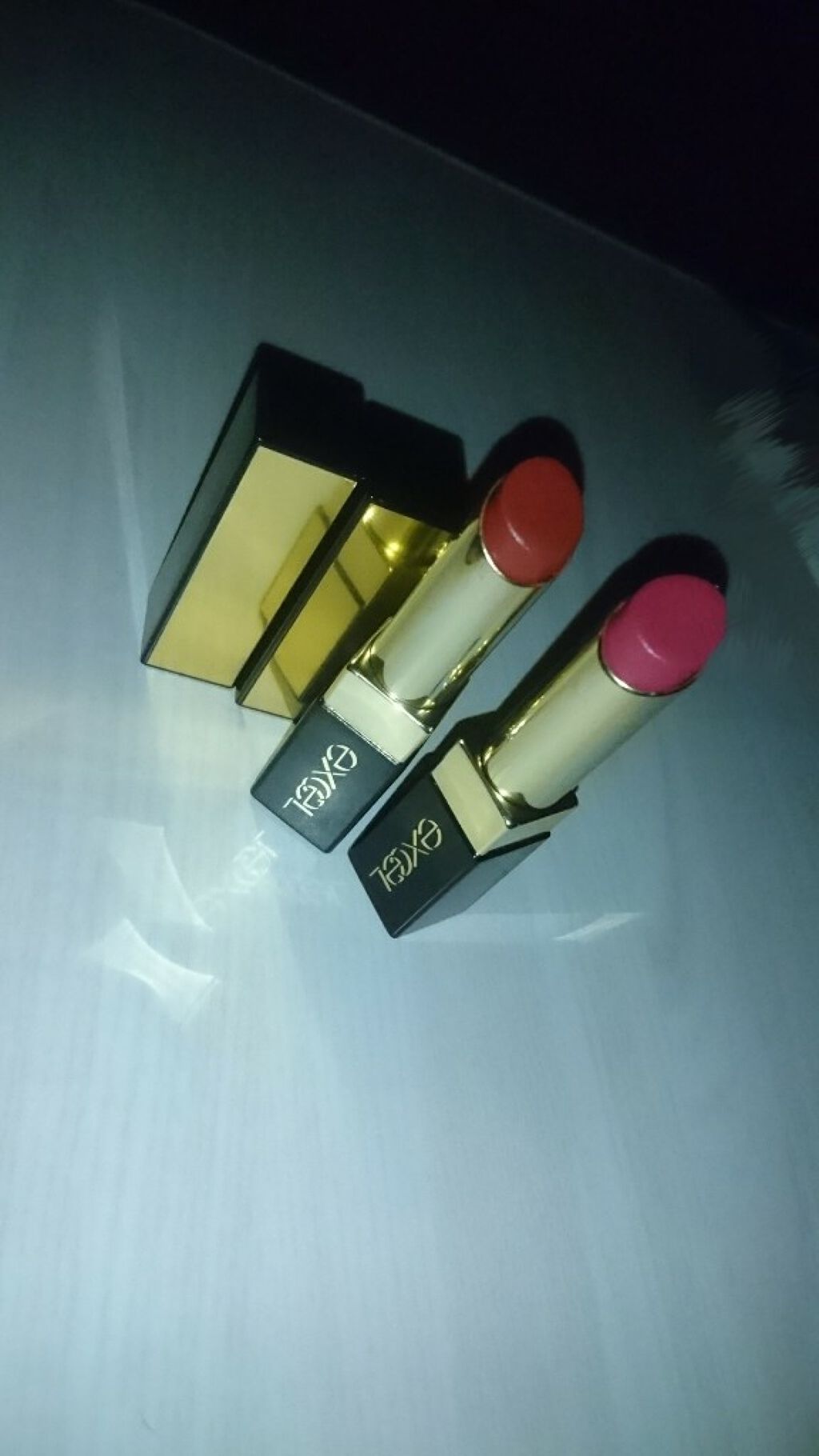 グレイズバームリップ/excel/口紅を使ったクチコミ（2枚目）