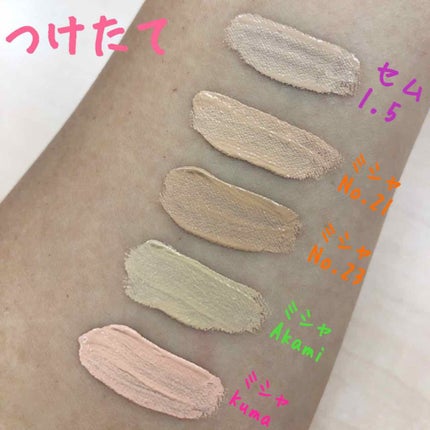 カバーパーフェクション チップコンシーラー/the SAEM/リキッドコンシーラーを使ったクチコミ(2枚目)