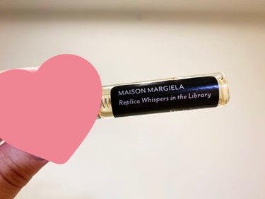 レプリカ オードトワレ ウィスパー イン ザ ライブラリー/MAISON MARTIN MARGIELA PARFUMS/香水(レディース)を使ったクチコミ（1枚目）