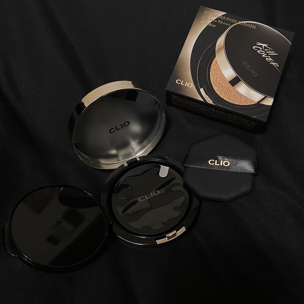 キル カバー フィクサー クッション/CLIO/クッションファンデーションを使ったクチコミ（3枚目）