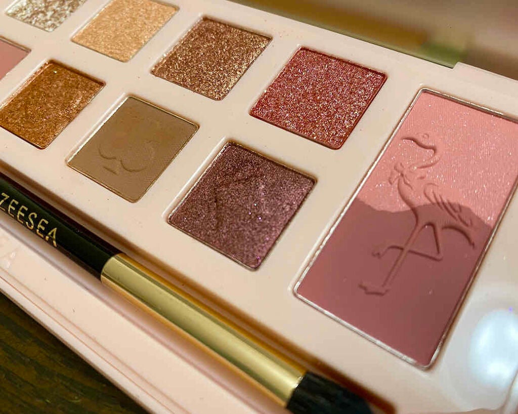 アリスドリームランドシリーズ 12色アイシャドウパレット(ZEESEA×大英博物館)/ZEESEA/アイシャドウパレットを使ったクチコミ(6枚目)