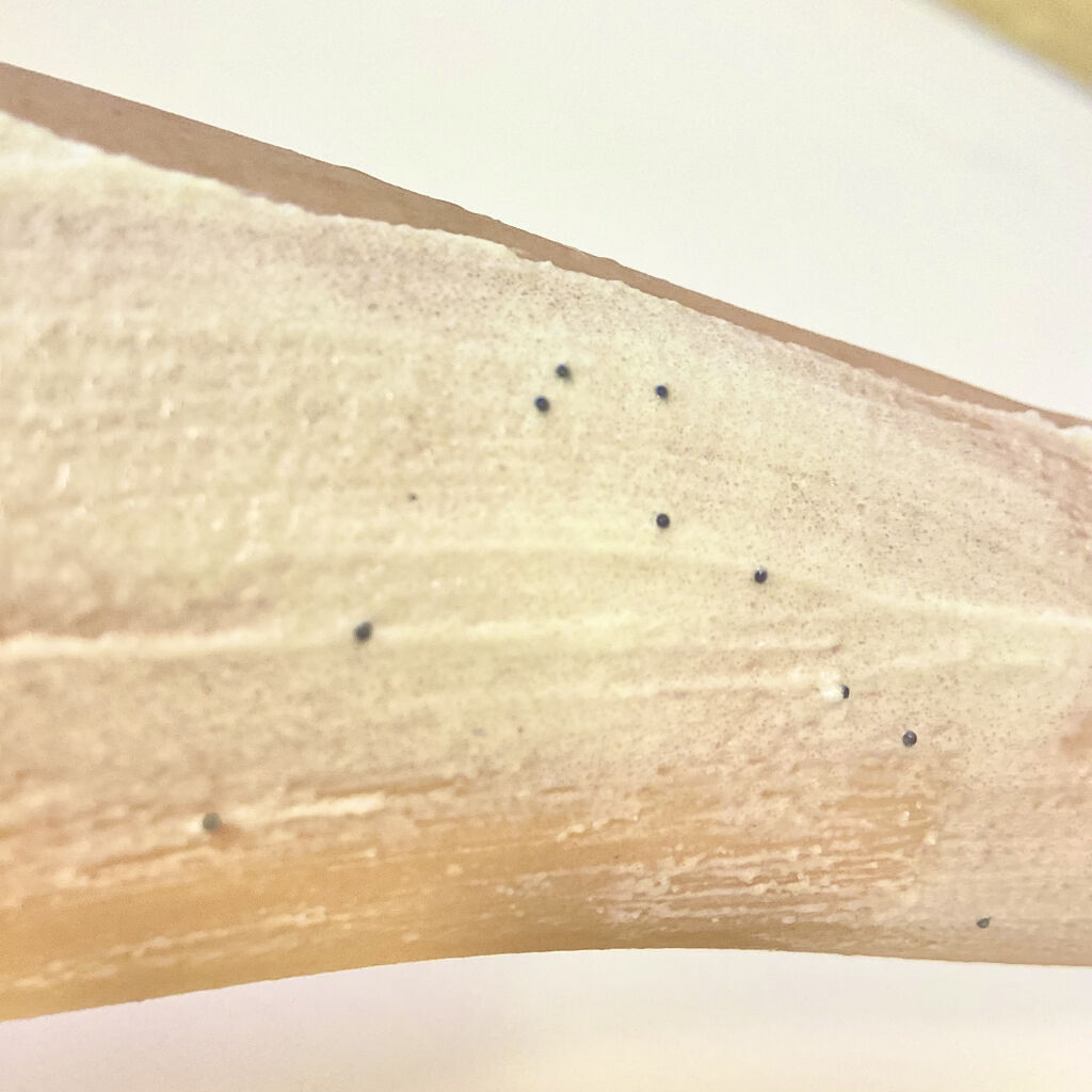 ダヴ ふわとろ　クリーミースクラブ キウイ＆アロエ/ダヴ/ボディスクラブを使ったクチコミ（2枚目）