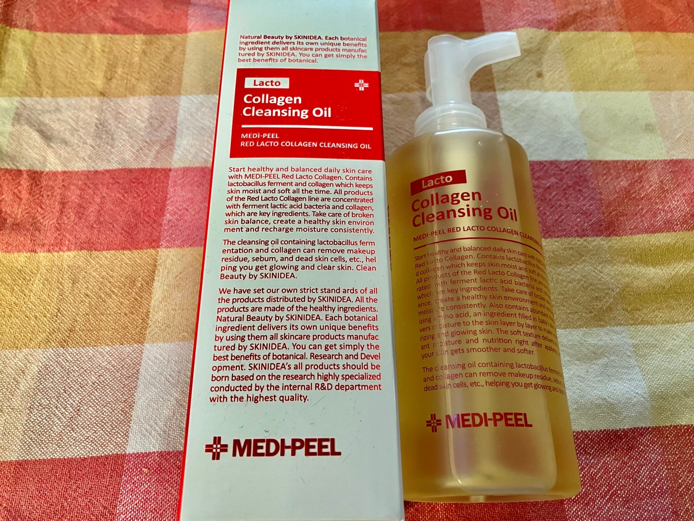 レッドラクトコラーゲンクレンジングオイル/MEDIPEEL/オイルクレンジングを使ったクチコミ(2枚目)