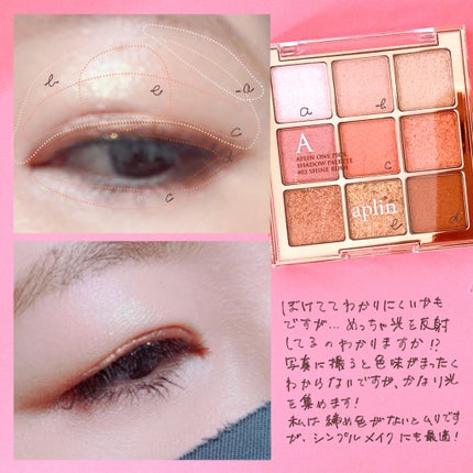 ワンピックアイシャドウパレット/APLIN/アイシャドウパレットを使ったクチコミ(6枚目)